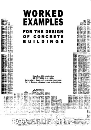 Worked Examples for the Design of Concrete Buildings ECpdf