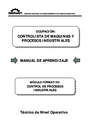 Control de procesos industriales