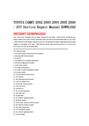 1990 toyota supra mk3 service repair factory manual instant download