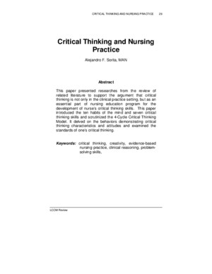 3-Critical Thinking Nursing