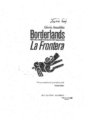 Gloria Anzaldua - Borderlands-La fronterapdf