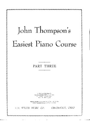 John Thompson - Easiest Piano Course Part 2