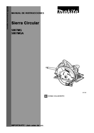 Manual de Sierra Circular Makita