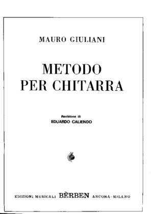 Mauro Giuliani - Metodo Per Chitarra