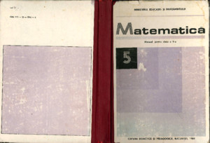 78842646 Matematica Manual Pentru Clasa a v A