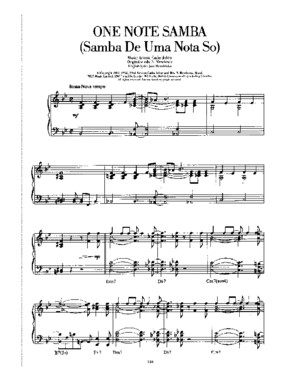 Samba de una Notapdf