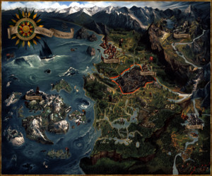 The Witcher 3 Wild Hunt - World Mappdf