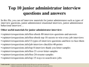 Top 10 jail administrator interview questions and answers