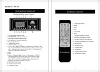 LG LAS454B User Manual