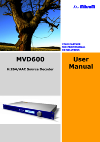 Sony UHP-H1 User Manual