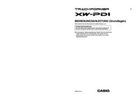 Tascam MF-P01 User Manual