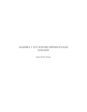 algebra y ecuaciones diferenciales lineales(a d martín)pdf
