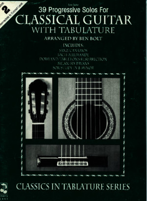 BOOK - 39 Progressive Solos for Classical Guitar Book 1