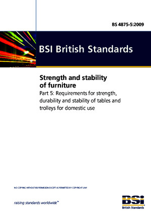 BS 4875-7-2006 Strength and stability of furniturepdf