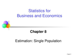 Chap 17-1 Statistics for Business and Economics, 6e © 2007 Pearson Education, Inc Chapter 17 Analysis of Variance Statistics for Business and Economics
