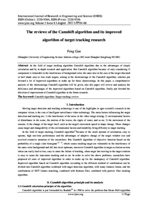 The reviewe of the Camshift algorithm and its improved algorithm of target tracking research