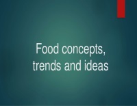 Concepts & Trends