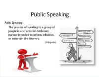 Presentations & Public Speaking